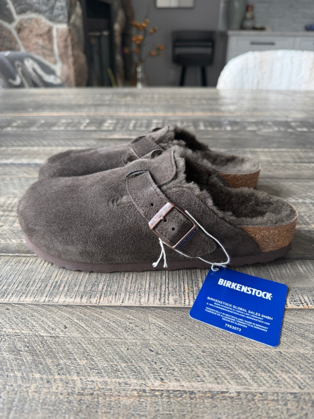 NIB Birkenstock Boston Shearling - Picture 2 of 8
